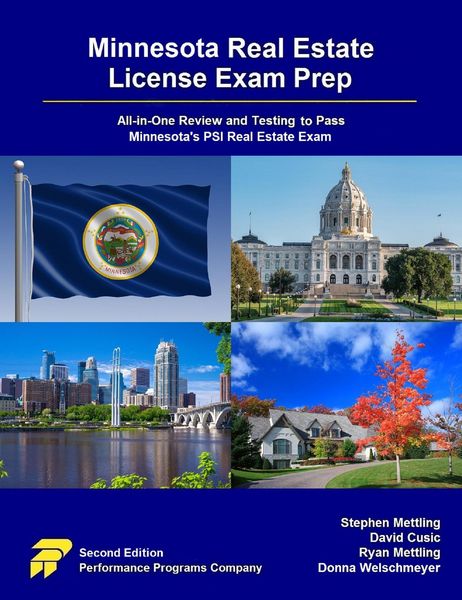 Produktbild: Minnesota Real Estate License Exam Prep: All-in-One Review and Testing to Pass Minnesota's PSI Real Estate Exam