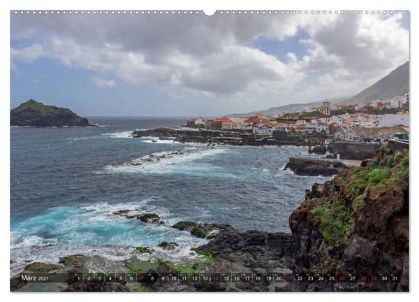 Produktbild: Vulkaninsel im Atlantik, Teneriffa (hochwertiger Premium Wandkalender 2027 DIN A2 quer), Kunstdruck in Hochglanz