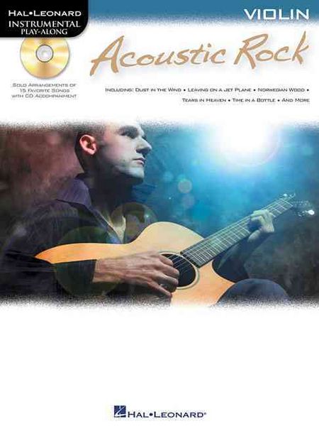 Produktbild: Acoustic Rock: Instrumental Play-Along for Violin