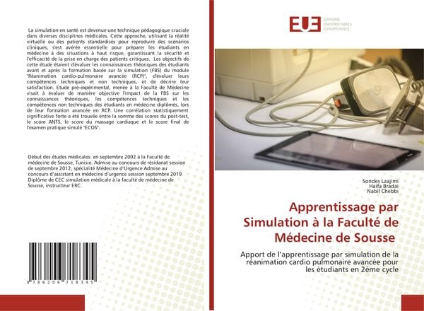 Produktbild: Apprentissage par Simulation &agrave; la Facult&eacute; de M&eacute;decine de Sousse