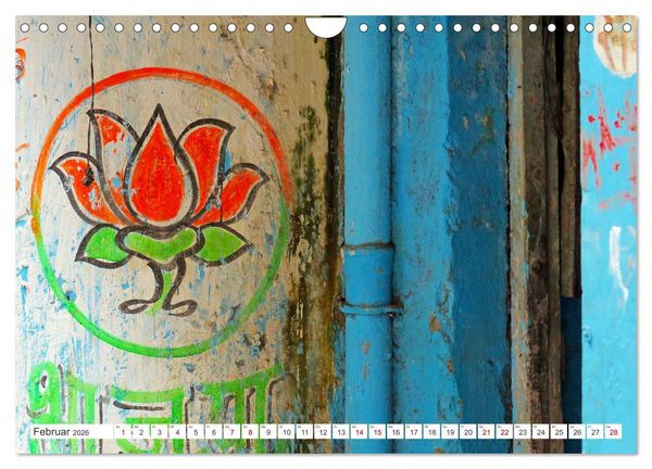 Produktbild: Kalkutta Altstadt Kolkata Oldtown (Wandkalender 2026 DIN A4 quer), CALVENDO Monatskalender