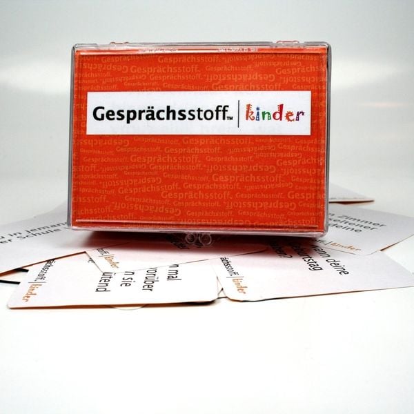 Produktbild: Pegasus - Gespr&auml;chsstoff Kinder f&uuml;r Kindergeburtstag und einfach nur So, Kartenspiel