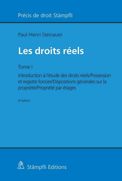 Produktbild: Les droits r&eacute;els