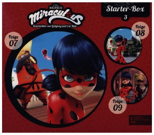 Miraculous-Starter-Box(3)-Hörspiele - , CD, 4029759145745