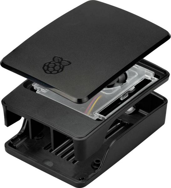 Produktbild: Raspberry Pi&reg; SBC-Geh&auml;use Geeignet f&uuml;r: Raspberry Pi&reg; 5 B Schwarz