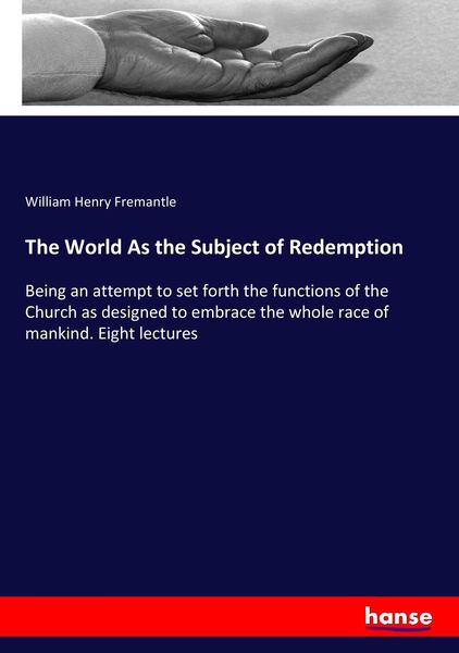 Produktbild: The World As the Subject of Redemption
