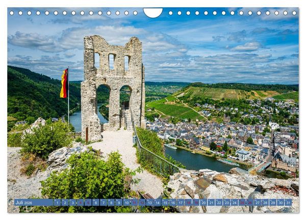 Produktbild: Mosel-Burgen (Wandkalender 2026 DIN A4 quer), CALVENDO Monatskalender