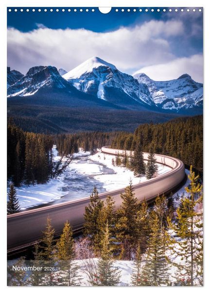 Produktbild: Die kanadischen Rockies (Wandkalender 2026 DIN A3 hoch), CALVENDO Monatskalender