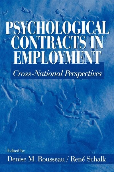 Produktbild: Psychological Contracts in Employment