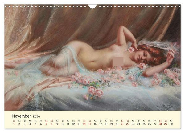 Produktbild: Zeitlose Muse (Wandkalender 2026 DIN A3 quer), CALVENDO Monatskalender