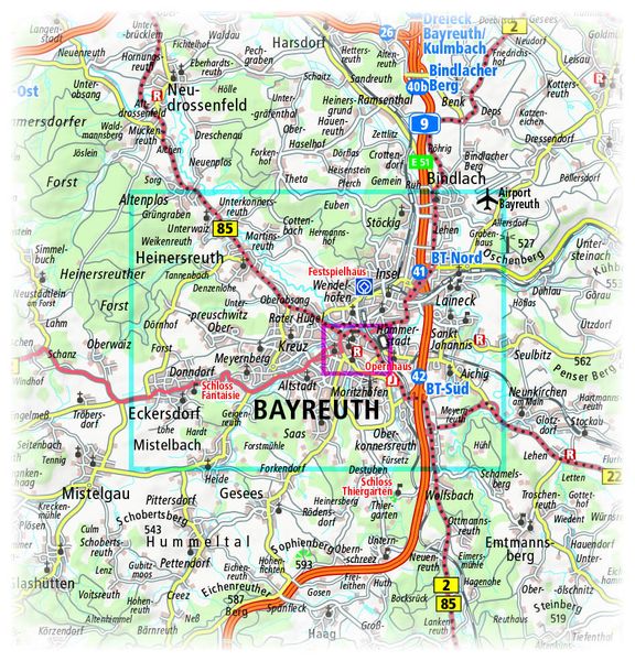 Bayreuth 1 : 14 000
