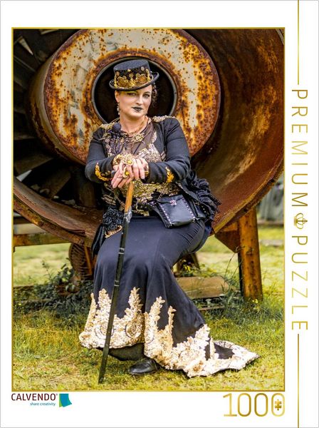 Produktbild: CALVENDO Puzzle Die goldene K&ouml;nigin | 1000 Teile Lege-Gr&ouml;&szlig;e 64x48cm Foto-Puzzle f&uuml;r gl&uuml;ckliche Stunden