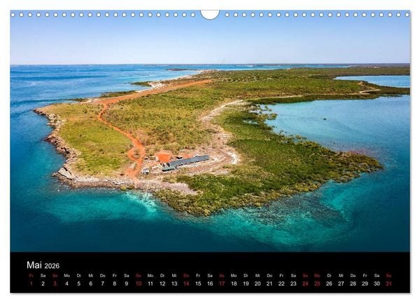 Produktbild: Australien 2026 Kimberley aus der Vogelperspektive (Wandkalender 2026 DIN A3 quer), CALVENDO Monatskalender