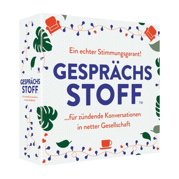 Produktbild: Pegasus KYL43022 - Gespr&auml;chsstoff XL - f&uuml;r z&uuml;ndende Konversationen in netter Gesellschaft, Partyspiel, Spiel
