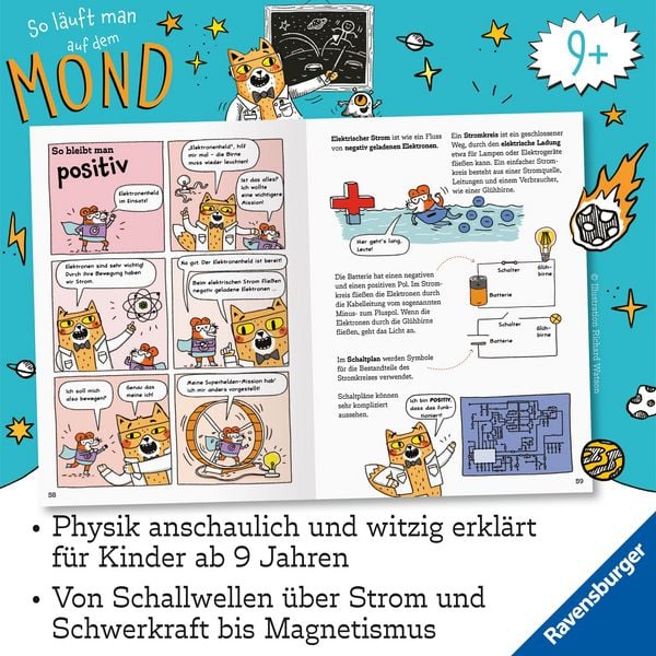 Produktbild: So l&auml;uft man auf dem Mond - und weitere unglaubliche Fakten zur Physik