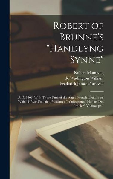 Produktbild: Robert of Brunne's "Handlyng Synne"