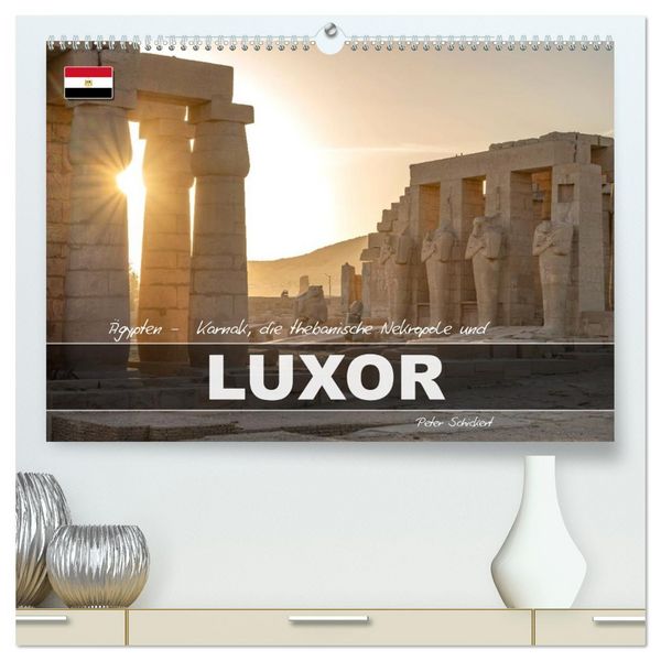 Produktbild: &Auml;gypten - Karnak, die thebanische Nekropole und Luxor (hochwertiger Premium Wandkalender 2027 DIN A2 quer), Kunstdruck in Hochglanz
