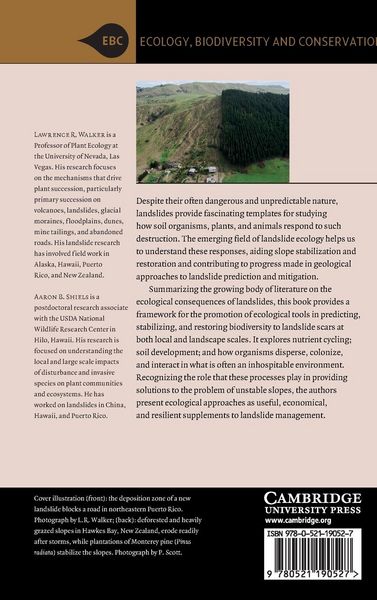 Produktbild: Landslide Ecology