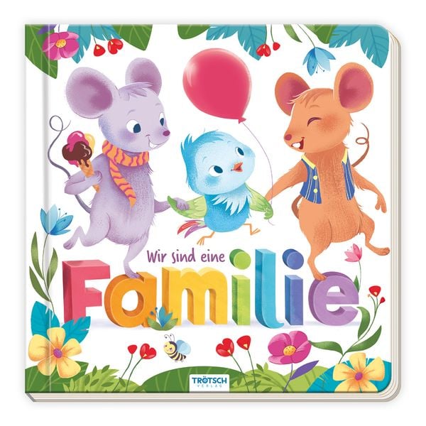 Produktbild: Tr&ouml;tsch Pappenbuch Wir sind eine Familie