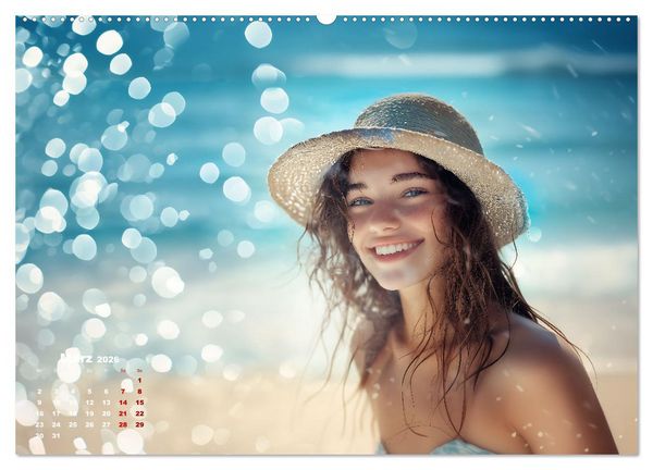 Produktbild: Endlich Strandurlaub (Wandkalender 2026 DIN A2 quer), CALVENDO Monatskalender