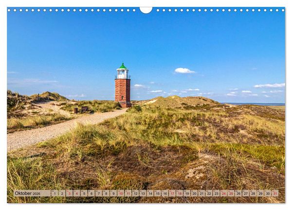 Produktbild: IN SYLT VERLIEBT (Wandkalender 2026 DIN A3 quer), CALVENDO Monatskalender