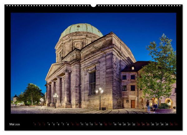 Produktbild: Historisches N&uuml;rnberg (Wandkalender 2026 DIN A2 quer), CALVENDO Monatskalender