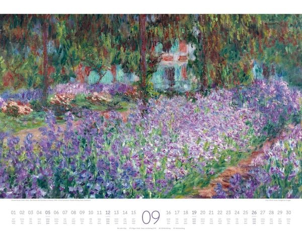 Produktbild: Kunstwerk Garten Kalender 2027