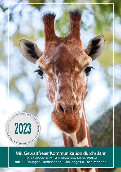 Produktbild: Kalender 2023: Mit Gewaltfreier Kommunikation durchs Jahr