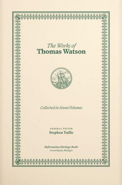 Produktbild: The Works of Thomas Watson, 7 Volumes