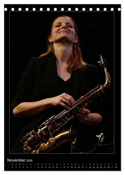 Produktbild: Jazzladys in der alten Schmiede (Tischkalender 2026 DIN A5 hoch), CALVENDO Monatskalender