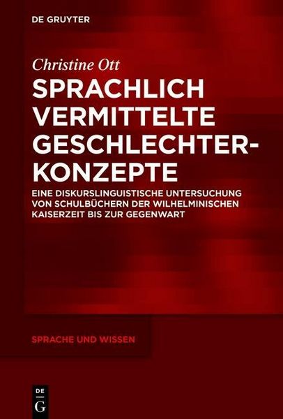 Produktbild: Sprachlich vermittelte Geschlechterkonzepte