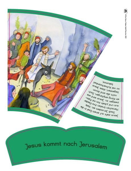 Produktbild: Die Geschichte von Jesus. Von Jesu Geburt bis zur Auferstehung in 12 Bildern. Legekreis