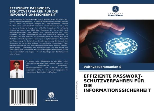 Effiziente Passwort-Schutzverfahren für die Informationssicherheit, Taschenbuch von Vaithyasubramanian S., Verlag Unser Wissen, 9786202955454