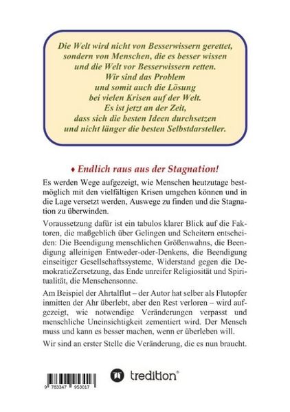 Produktbild: Die Evolution braucht Dich jetzt