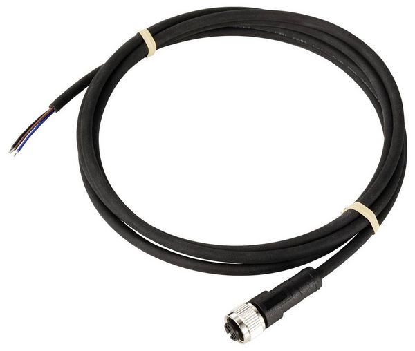 Produktbild: TRU COMPONENTS TC-12833016 Sensor-/Aktor-Anschlussleitung M12 Kupplung, gerade 10 m Polzahl Sensoren: 3 1 St.