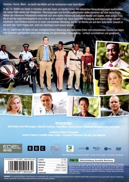 Death in Paradise - Staffel 12 [3 DVDs]