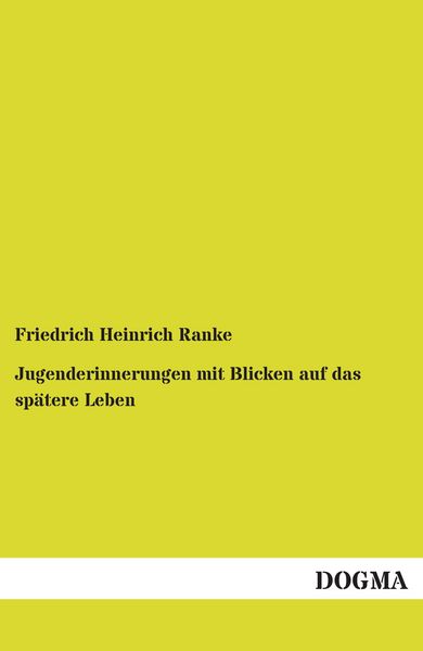 Produktbild: Jugenderinnerungen mit Blicken auf das sp&auml;tere Leben