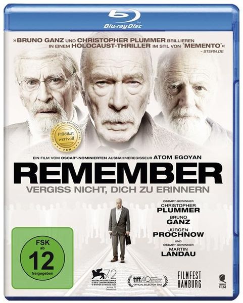 Produktbild: Remember - Vergiss nicht, dich zu erinnern