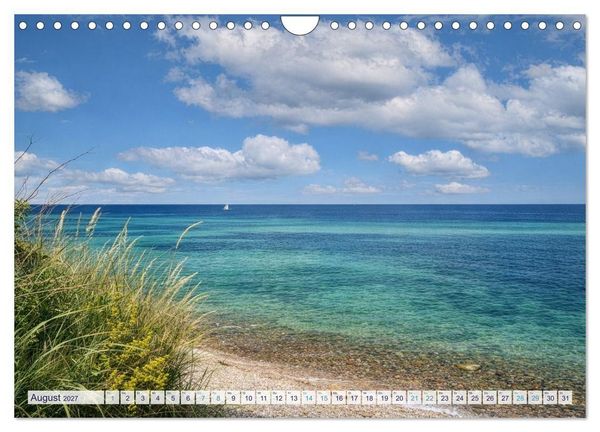 Produktbild: Inseltr&auml;ume R&uuml;gen &ndash; 12 Monate pure Ostsee-Magie (Wandkalender 2027 DIN A4 quer), CALVENDO Monatskalender