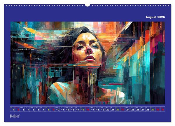 Produktbild: Pixelated Passions (Wall Calendar 2026 DIN A2 landscape), CALVENDO 12 Month Wall Calendar