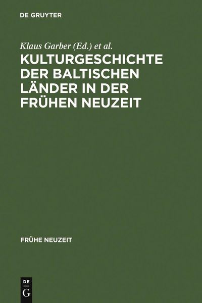 Produktbild: Kulturgeschichte der baltischen L&auml;nder in der Fr&uuml;hen Neuzeit