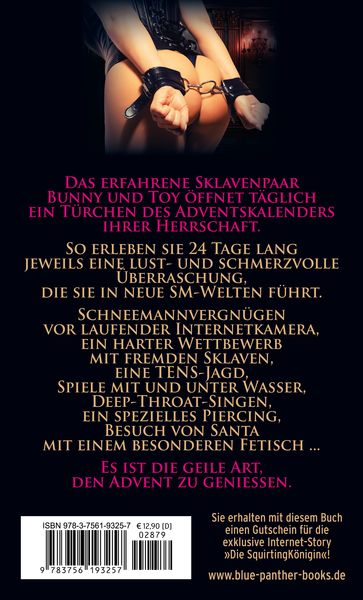 Das Weihnachtsfest der 24 harten Strafen | Erotischer SM-Roman