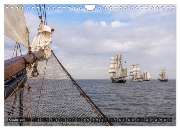 Produktbild: Wilhelmshaven maritim (Wandkalender 2026 DIN A4 quer), CALVENDO Monatskalender