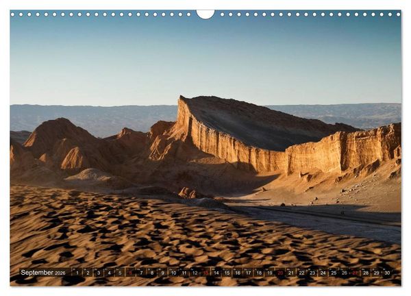 Produktbild: Atacama W&uuml;ste - Landschaften der Extreme (Wandkalender 2026 DIN A3 quer), CALVENDO Monatskalender