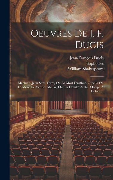 Produktbild: Oeuvres De J. F. Ducis