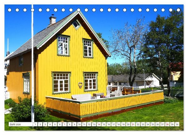 Produktbild: Norwegen - Unterwegs auf den Lofoten (Tischkalender 2026 DIN A5 quer), CALVENDO Monatskalender