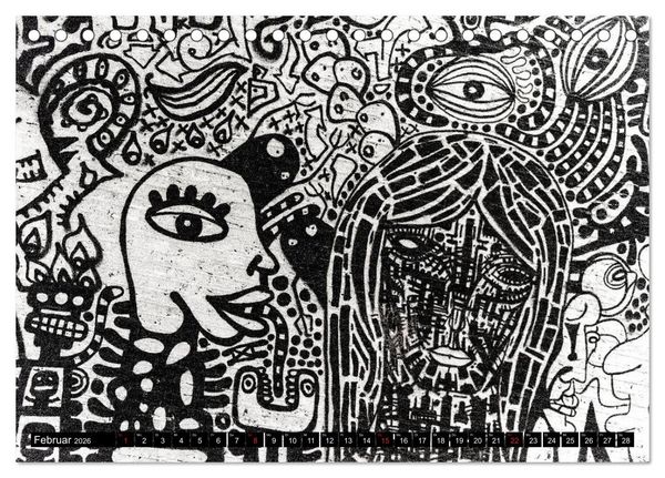 Produktbild: Street art London Michael Jaster (Tischkalender 2026 DIN A5 quer), CALVENDO Monatskalender