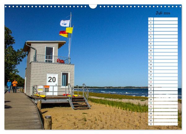 Produktbild: Ostseebad Boltenhagen - Sehnsuchtsort an der Ostsee (Wandkalender 2026 DIN A3 quer), CALVENDO Monatskalender