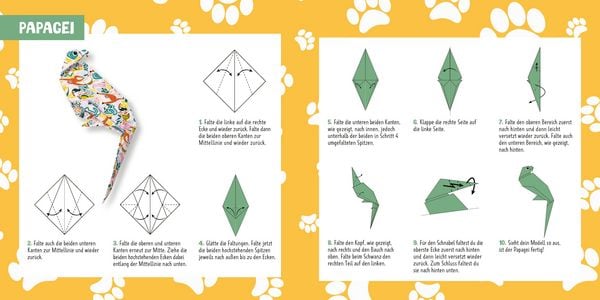 Produktbild: 88 x Origami Kids &ndash; Wilde Tiere