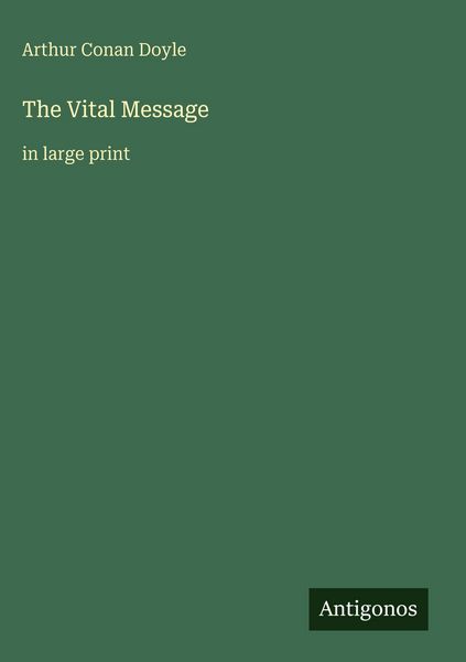 Produktbild: The Vital Message